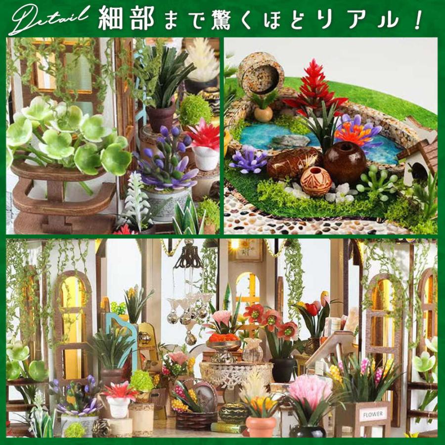 ドールハウス ミニチュア 手作りキット セット 英語説明書 1/24