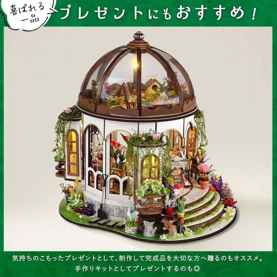 ドールハウス ミニチュア 手作りキット セット 英語説明書 1/24