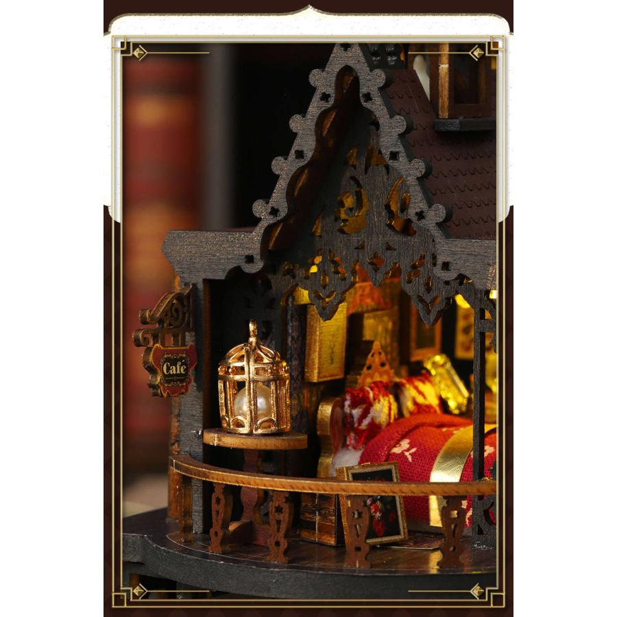 ドールハウス ミニチュア 手作りキット セット 英語説明書 1/24