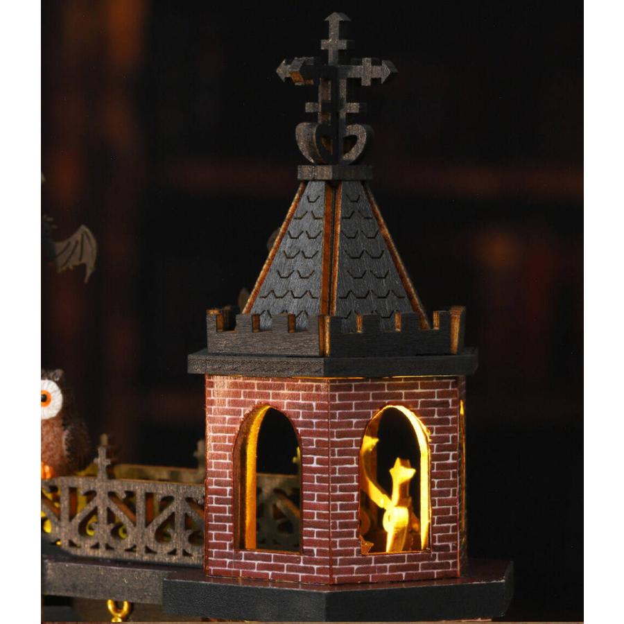 ドールハウス ミニチュア 手作りキット セット 英語説明書 1/24