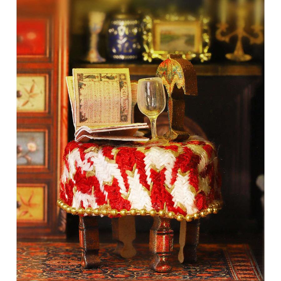 ドールハウス ミニチュア 手作りキット セット 英語説明書 1/24