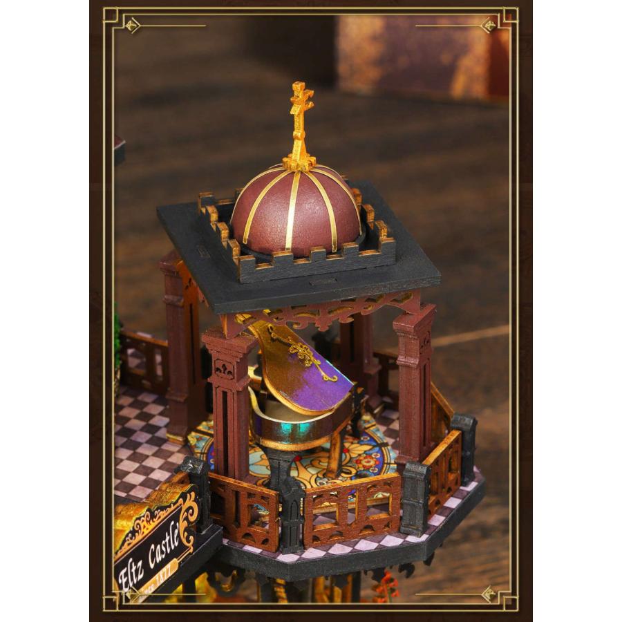 ドールハウス ミニチュア 手作りキット セット 英語説明書 1/24