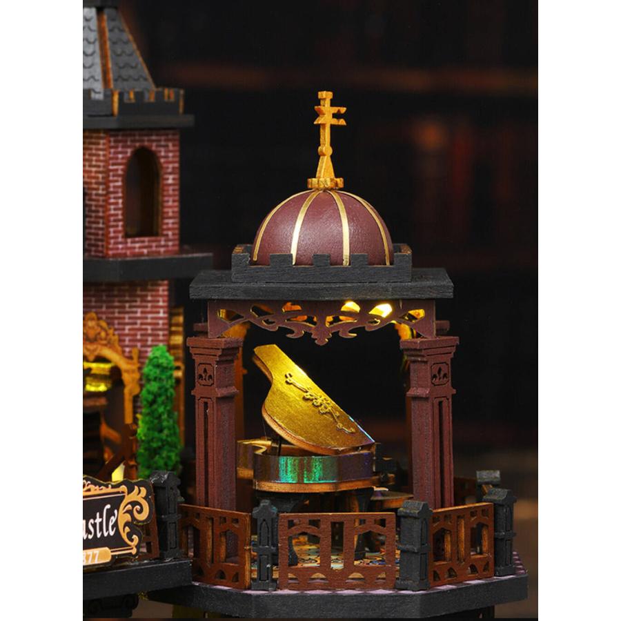 ドールハウス ミニチュア 手作りキット セット 英語説明書 1/24