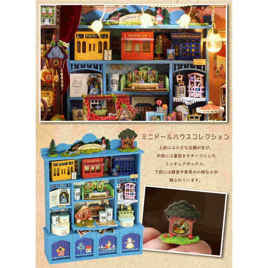 ドールハウス 1/24 スケール 手作りキット セット 英語説明書