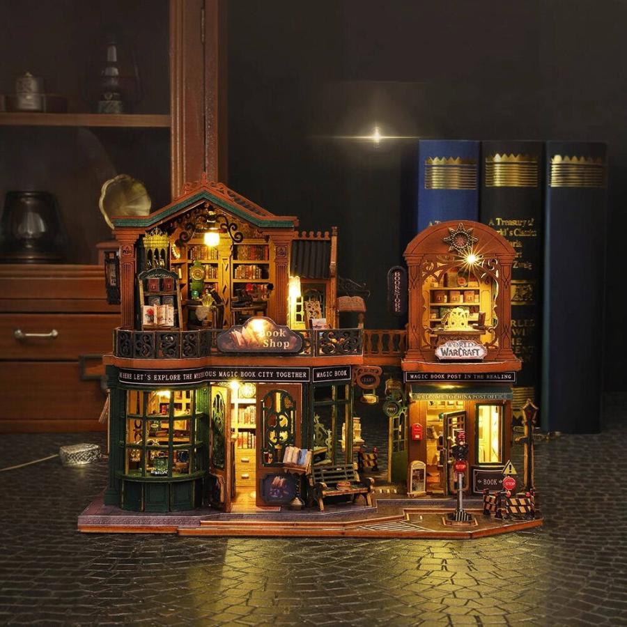 ドールハウス ミニチュア 手作りキット セット1/24 スケール 英語説明