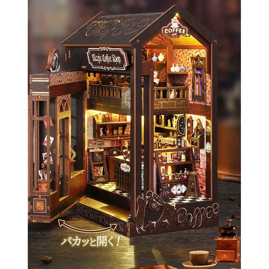 ドールハウス ミニチュア 手作りキット セット 英語説明書 本型