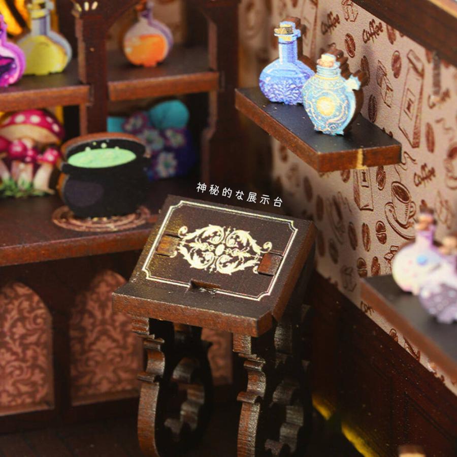 ドールハウス ミニチュア 手作りキット セット 英語説明書 本型