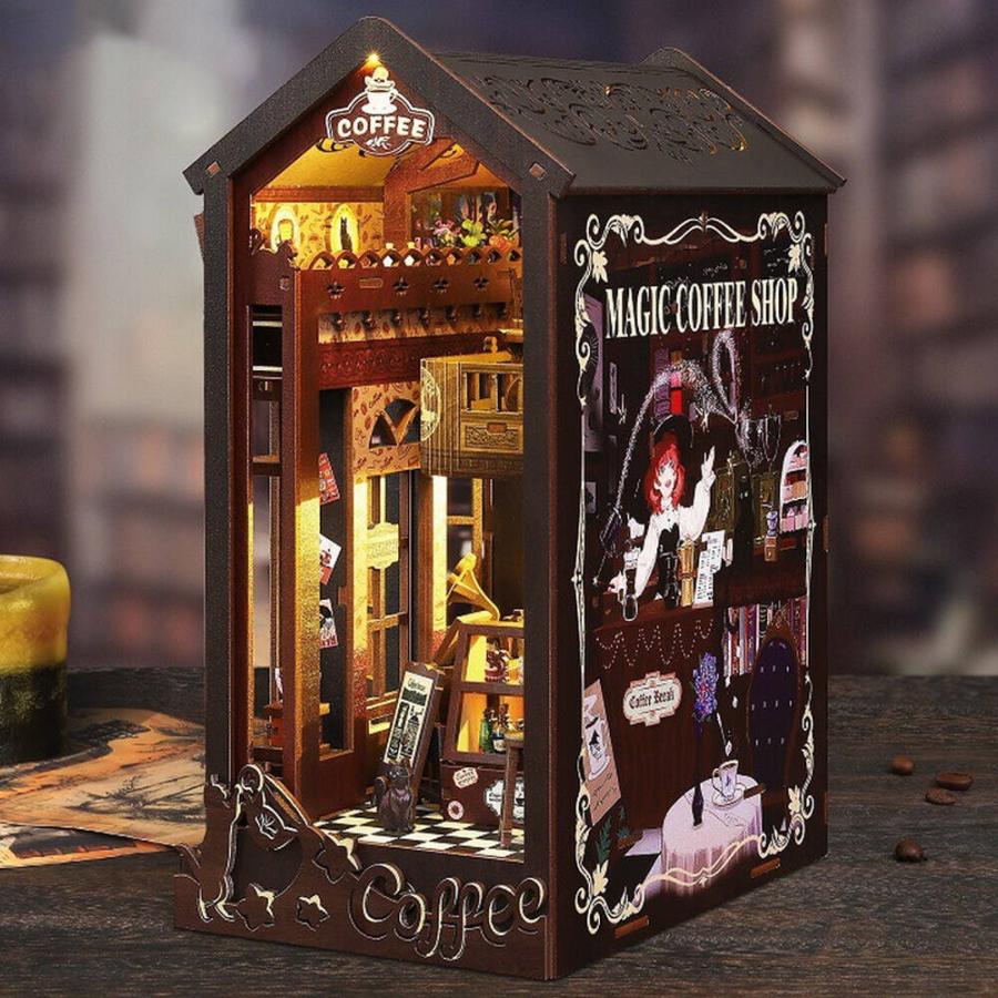 ドールハウス ミニチュア 手作りキット セット 英語説明書 本型