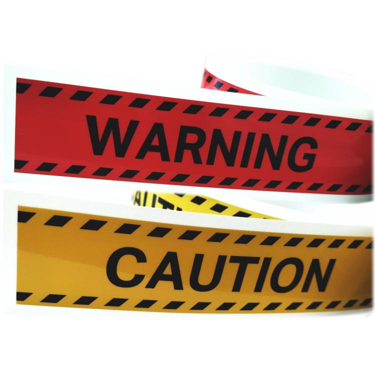 CAUTIONテープ黄 40mm幅×1m 「立入禁止」「CAUTION」「工事中」「UNDER CONSTRUCTION」「KEEP OUT