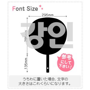 ハングル切り文字セット 【カンイン(KangIn)】1文字のサイズ：3L