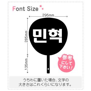 ハングルミニ文字 ハングル切り文字セット 【ミニョク(MinHyuk)】1文字のサイズ：M(120