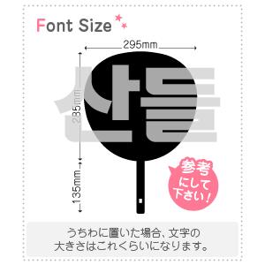 ハングル切り文字セット 【サンドゥル(SANDEUL)】1文字のサイズ：3L