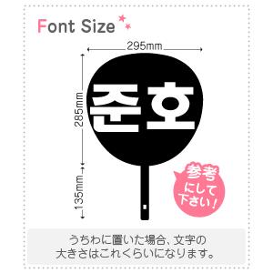 ハングル切り文字セット 【ジュノ(JunHo)】1文字のサイズ：L(140×140mm