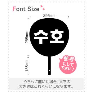 ハングル文字パーツ オーダーページ ハングル切り文字セット 【スホ(SUHO)】1文字のサイズ：M(120×120mm