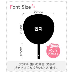 ハングル切り文字セット 【ミンジ(Minzy)】1文字のサイズ：SS(40×40mm