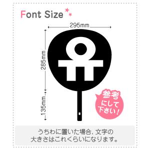 ハングル切り文字セット 【ユ(Yoo)】1文字のサイズ：3L(うちわ最大