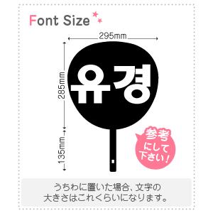 ハングル切り文字セット 【ユギョン(YouKyung)】1文字のサイズ：L(140