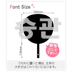 ハングル切り文字セット 【スングァン(Seungkwan)】1文字のサイズ：3L