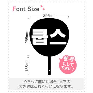 ハングル切り文字セット 【クプス(Coups)】 1文字のサイズ：L(140