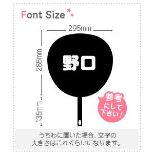 切り文字セット　【野口】 1文字のサイズ：S(80×80mm) 素材：ホログラムシート・蛍光シート｜mojipara