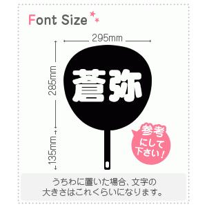 切り文字セット　【蒼弥】1文字のサイズ：M(120×120mm)素材：カッティングシート｜mojipara