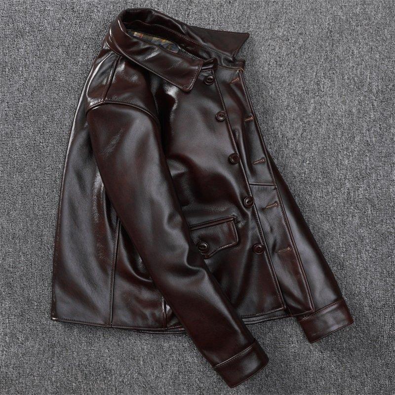 【新品同様 / 希少】 ライダースジャケット メンズ レザージャケット 本革ジャケット 本革 アウター コート 革ジャン ライダース ジャケット バイクジャケット 革ジャン 革ジャケット 【2093995717】(11625円)