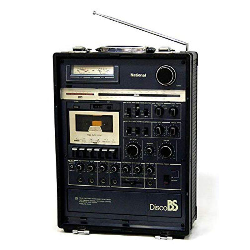 National ナショナル RX-A2 Black (Disco BS) FM/AM ステレオラジオカセット ビンテージ ヴィンテージ レ CDラジカセ