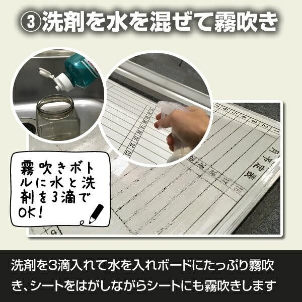 ホワイトボード復活君" 600mm×450mmサイズ 2枚セット |  | 10