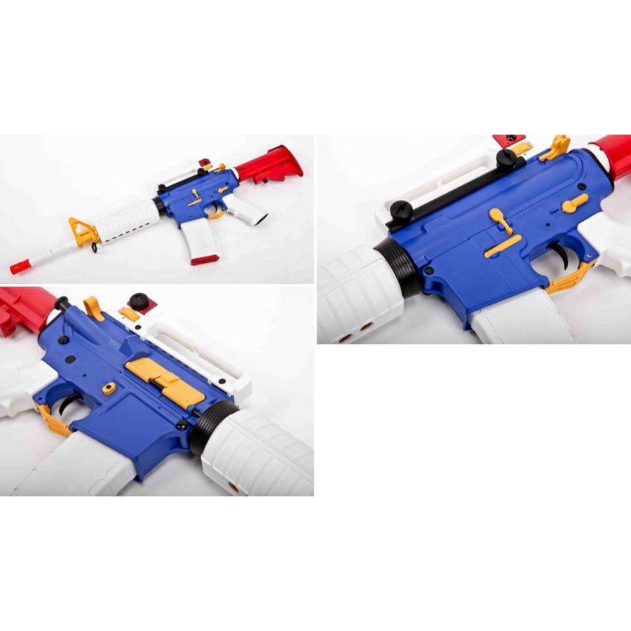 SRCのガンダムカラーM4電動ガン SRC電動ガン GUNDAMスタイルM4 電動ガン : 総合エアガンSHOPモケイ