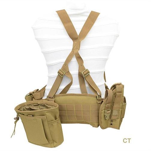 オールインワン・ピストル・ベルト VER2 ホルスター・マガジンポーチ×2