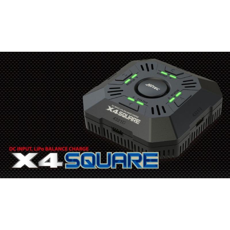 【爆買いWEEK5％OFFクーポン】HITEC X4 SQUARE　LIPOチャージャー
