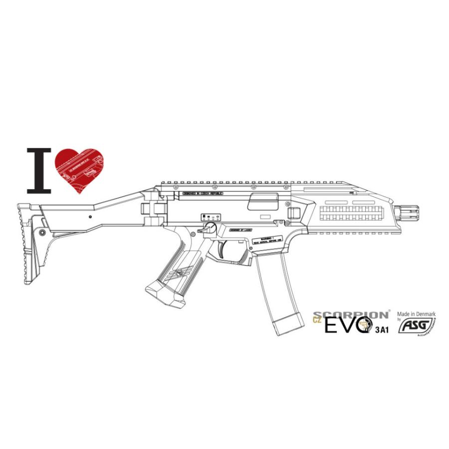 【5/3(日)5％OFFクーポン】ASG スコーピオン CZ EVO3 A1 新型ECU　新色デザート　電動ガン_2