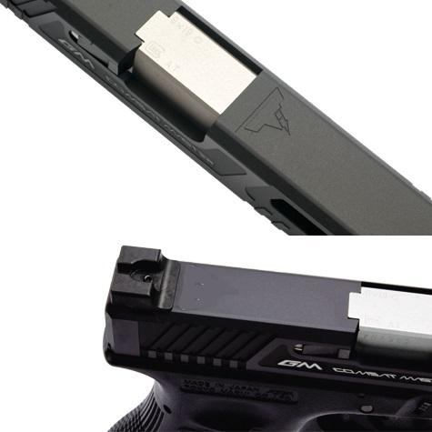 DETONATOR マルイ グロック17対応 TTI G17 カスタムスライド DETONATOR マルイ グロック17対応 TTI G17 カスタムスライド