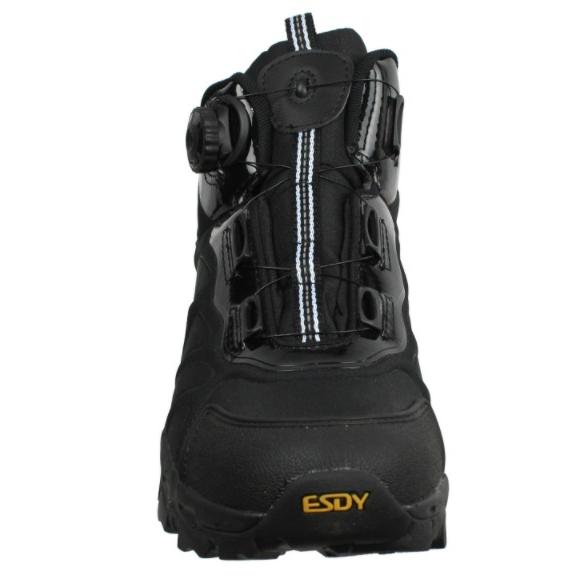 ESDY ダイヤル式タクティカルブーツ MID BK/DE/OD サバゲー サバイバル