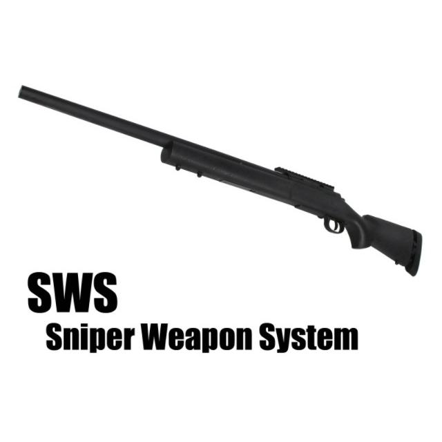 【爆買いWEEK5％OFFクーポン】S&T エアーボルトアクション M24 SWS スポーツライン BK