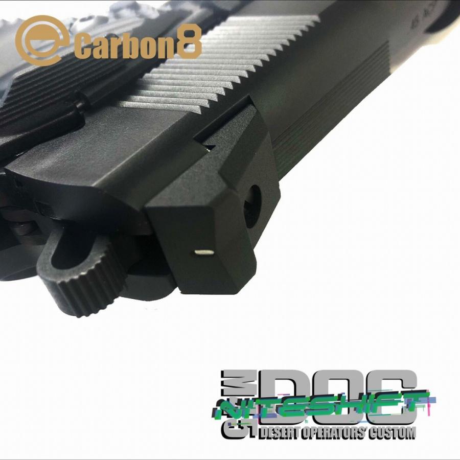 Carbon8 CO2 ガスブローバックハンドガン M45DOC NiteShift Carbon8 CO2 ガスブローバックハンドガン M45DOC NiteShift