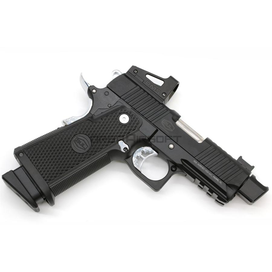 匿名配送 【店内全品3％OFFクーポン】BUL ARMORY タイプ SAS II ULTRALIGHT 3.25 COMP ハイキャパ ガスブロ ハンドガン コンペンセイター/オープンドット 搭載モデル 【2249788867】(12490円)