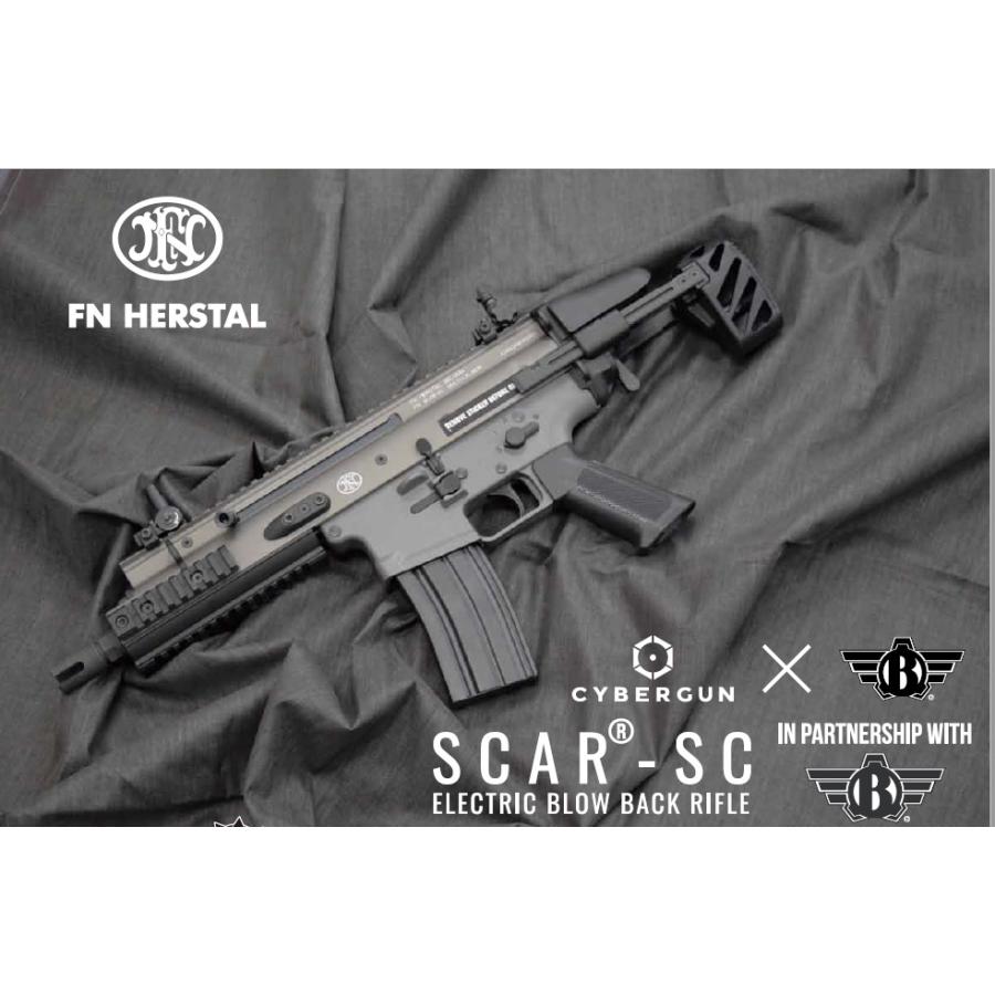 ボーナスストアPlus＋5％】BOLT リコイルショック電動ガン SCAR-SC BK