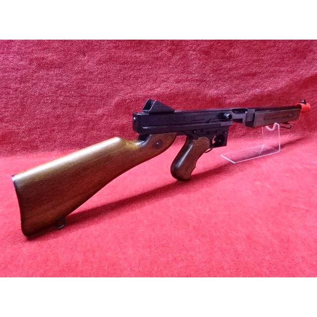 【ボーナスストアPlus＋5％】東京マルイ/CAW スタンダード電動ガン トンプソン M1A1 リアルウッドストック＆ハンドガードカスタム