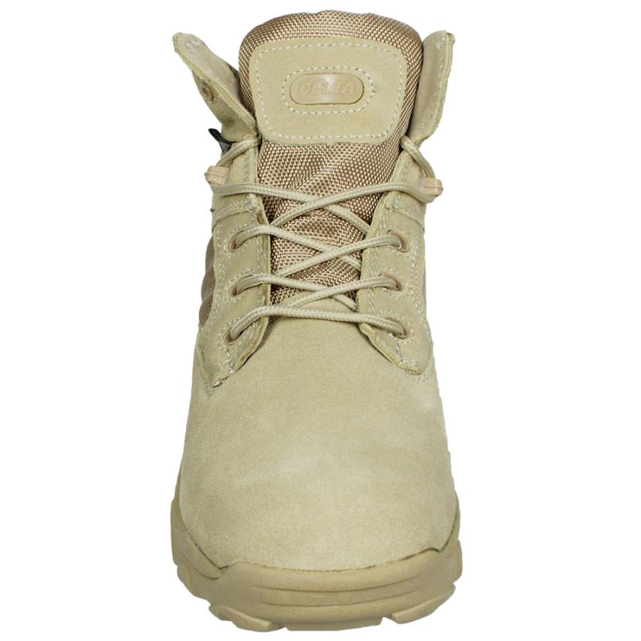 DELTAタイプ コンバットブーツ ハーフ ミリタリーブーツ デザート