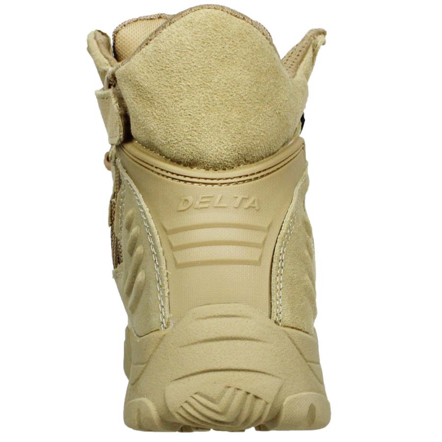 DELTAタイプ コンバットブーツ ハーフ ミリタリーブーツ デザート