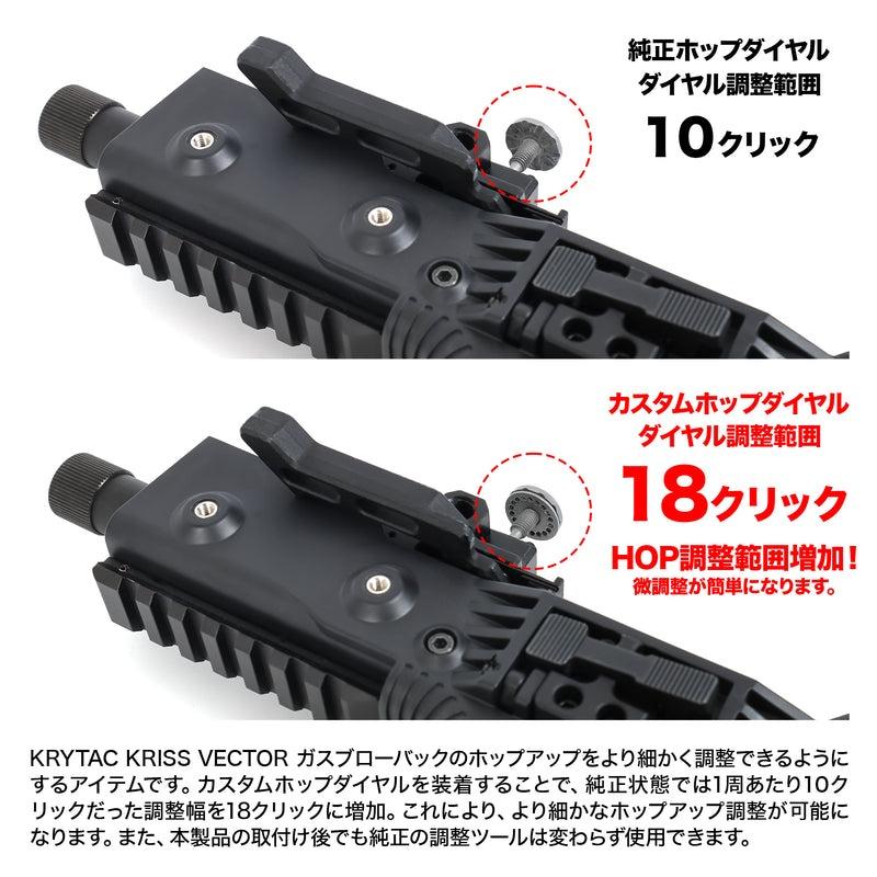 【5％OFFクーポン】Laylax KRYTAC KRISS VECTOR ガスブローバック カスタムホップダイヤル クリスベクター｜mokei-paddock｜03