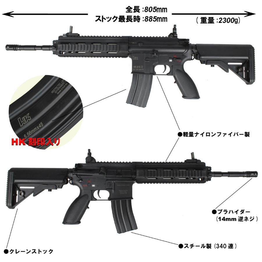 S&T HK416D 14.5RS スポーツライン G3電動ガン : 総合エアガンSHOP