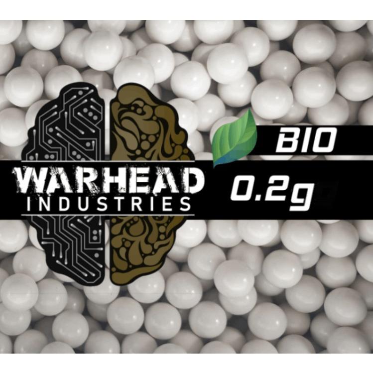 WARHEAD製 天然由来成分PLA配合 BB弾 0.2g 約4000発 高精度 高真球