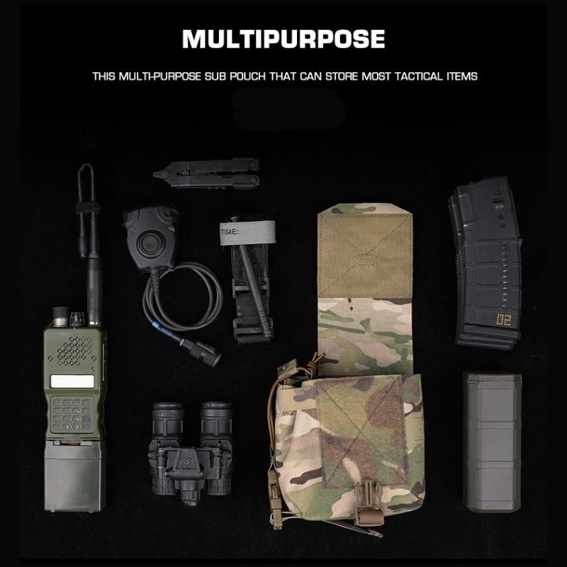 Spiritus Mutantタイプ マルチポーチ MC/MCBK ユーティリティポーチ