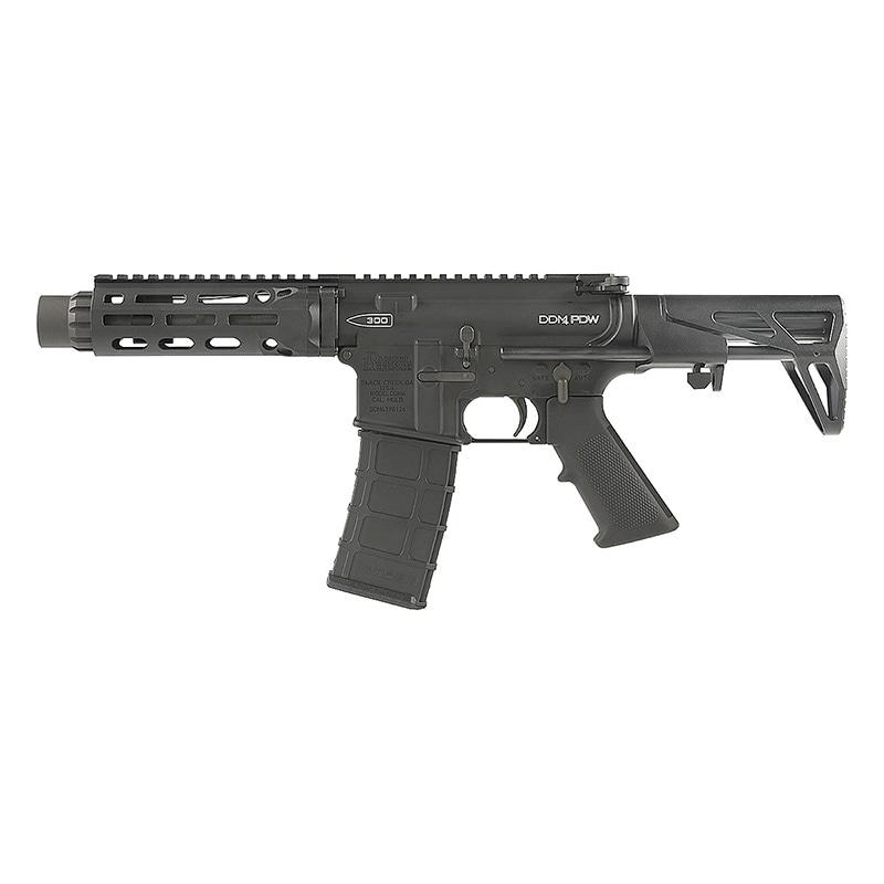 EMG/GHK DDM4 PDW SBR CO2 ガスブローバックライフル CERAKOTE Black