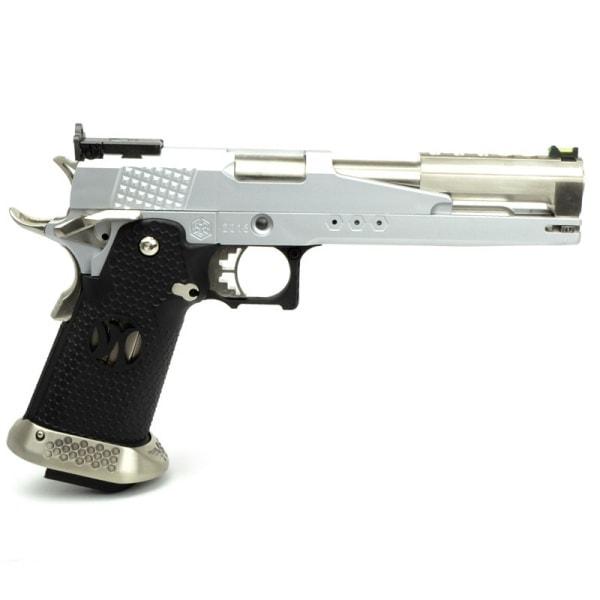 【4/22(水)5％OFFクーポン】ArmorerWorks AW-HX2201 JPバージョン ガスブローバックガン シルバーの画像