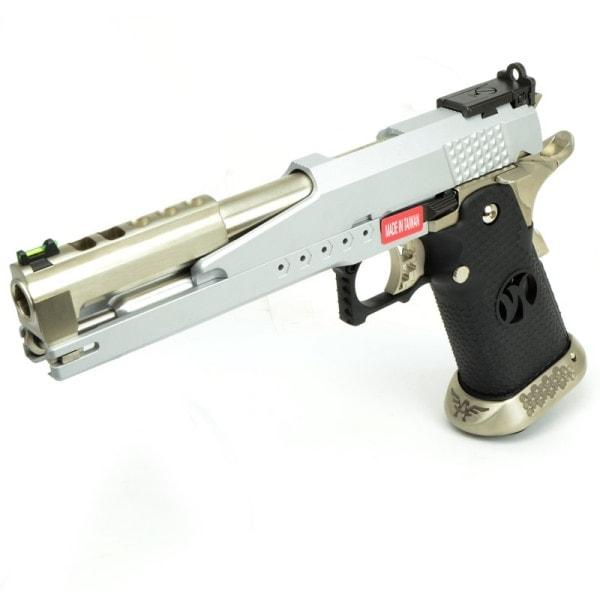 【4/22(水)5％OFFクーポン】ArmorerWorks AW-HX2201 JPバージョン ガスブローバックガン シルバーの画像