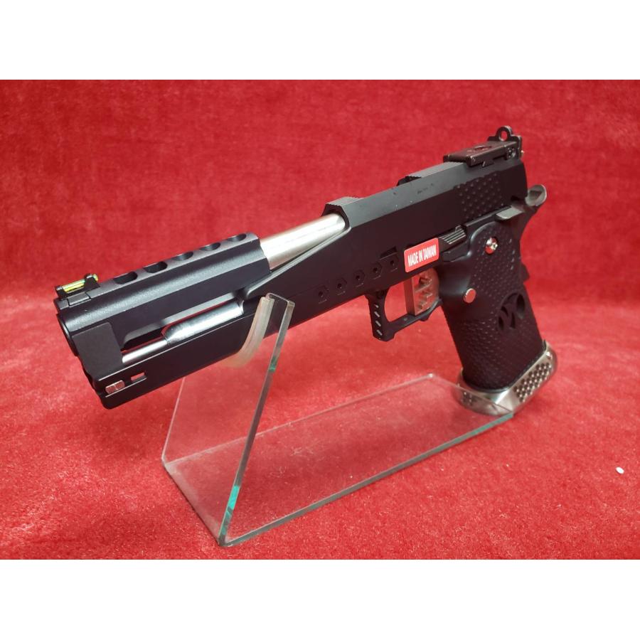 【4/22(水)5％OFFクーポン】ArmorerWorks AW-HX2202 JPバージョン ガスブローバックガン ブラックの画像