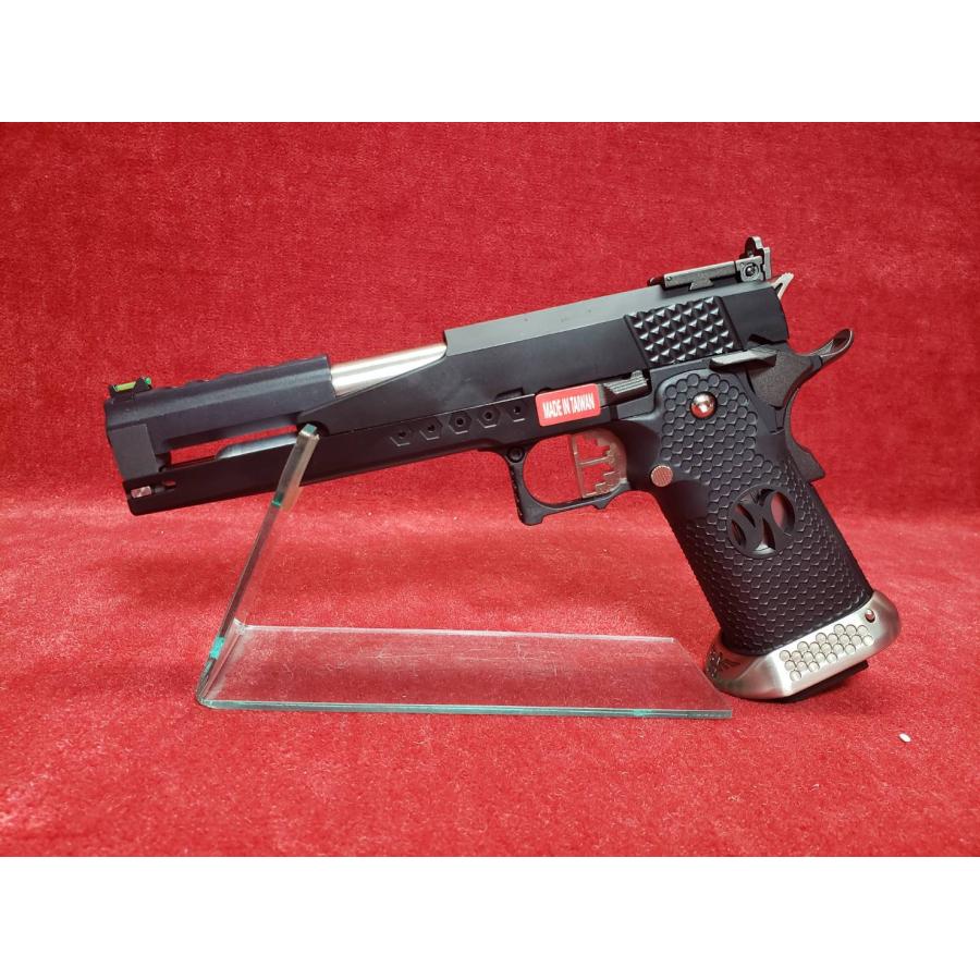 【4/22(水)5％OFFクーポン】ArmorerWorks AW-HX2202 JPバージョン ガスブローバックガン ブラックの画像